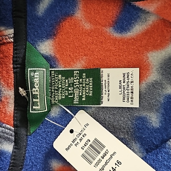 Kids L.L. Bean Fleece Jacket - Picture 6 of 6